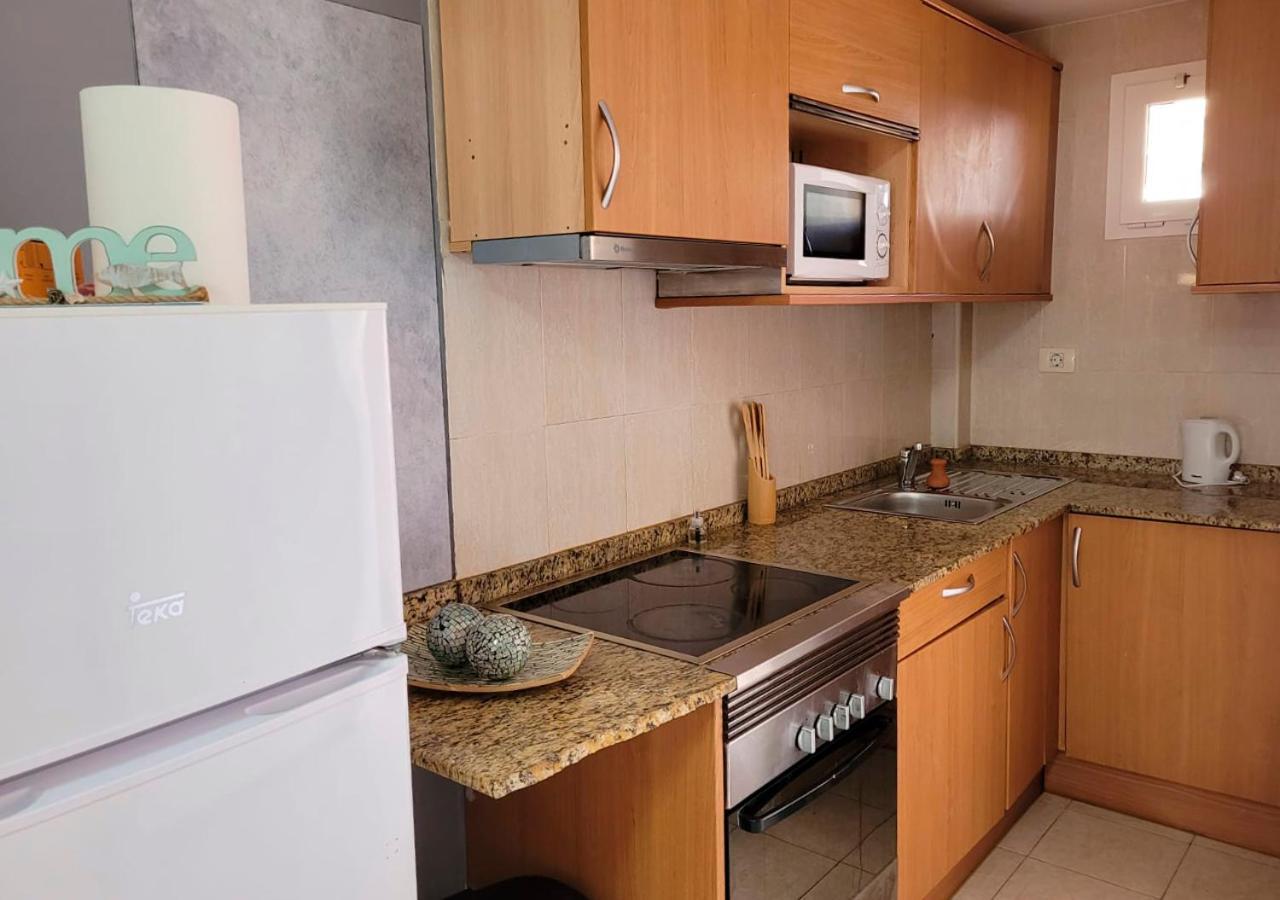 Apartamento Funcional En Residencial Con Piscina En Inmejorable Ubicacion En Centro De La Isla Калета-де-Фусте Екстер'єр фото